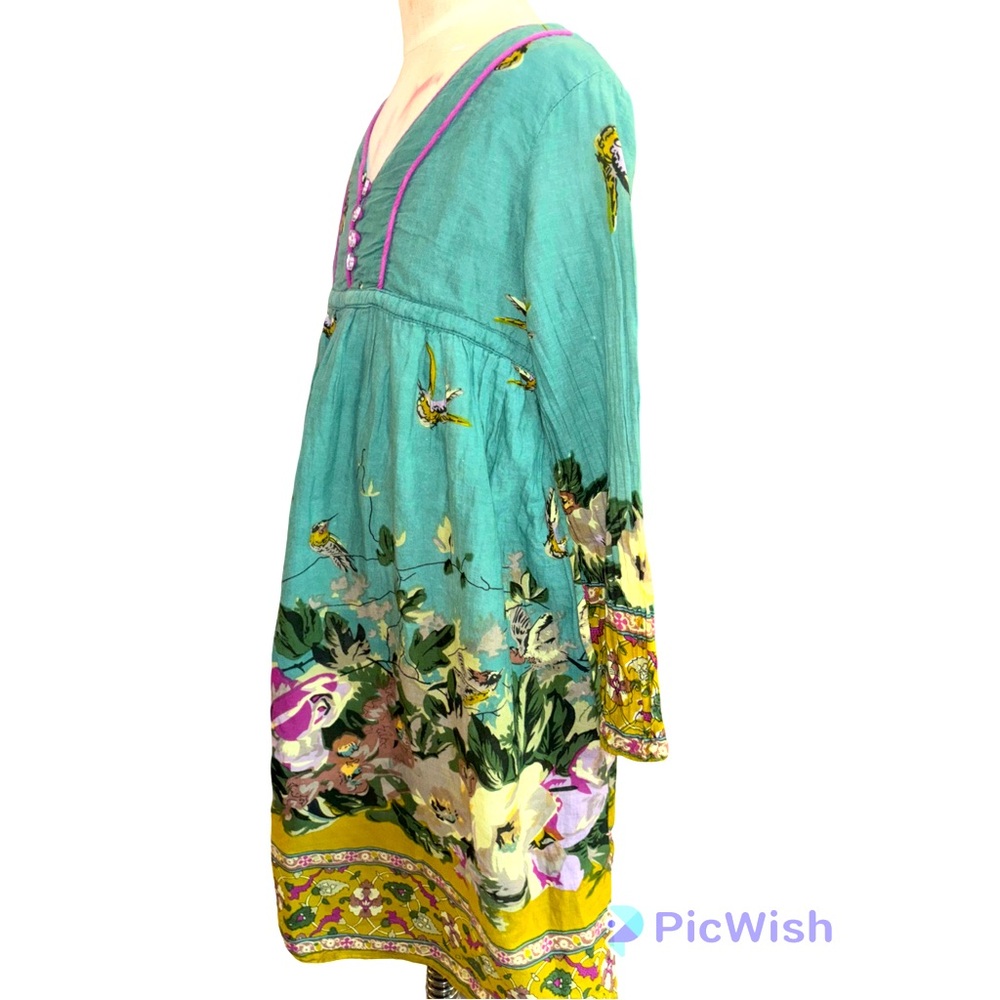 Yo Baby Floral Dress Size 9 - Picture 4 of 10